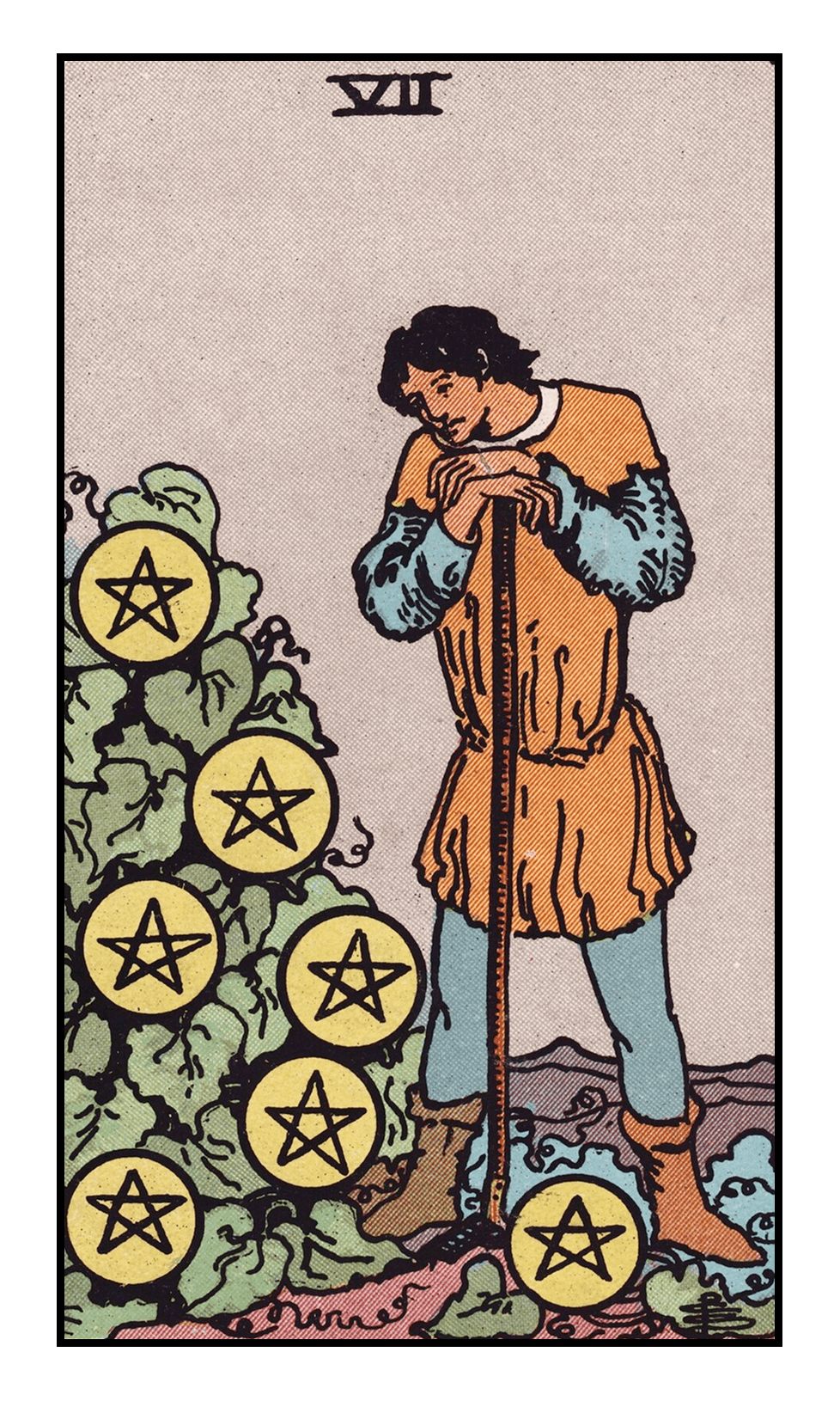 Seven of Pentacles