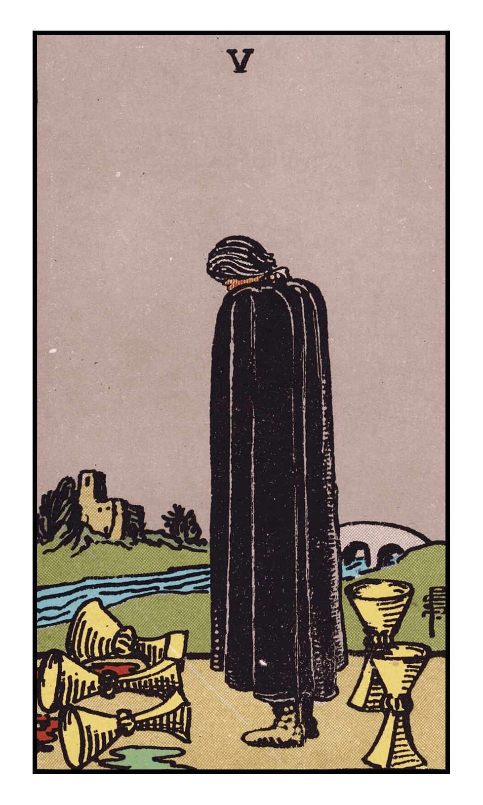 Five of Cups