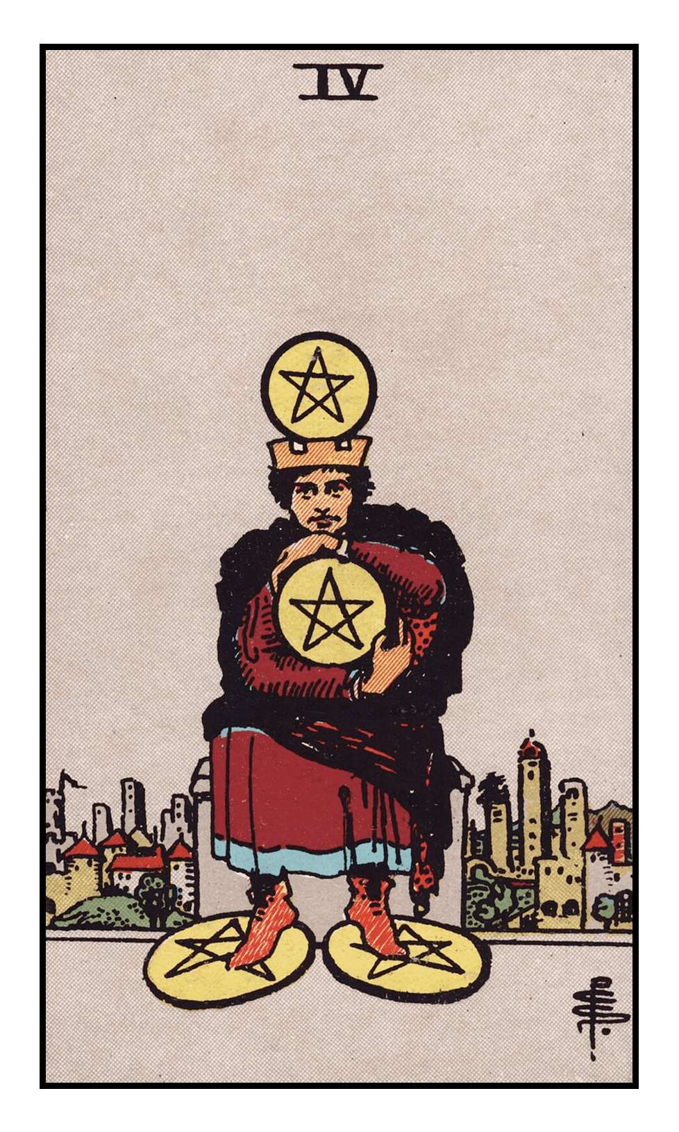 Four of Pentacles