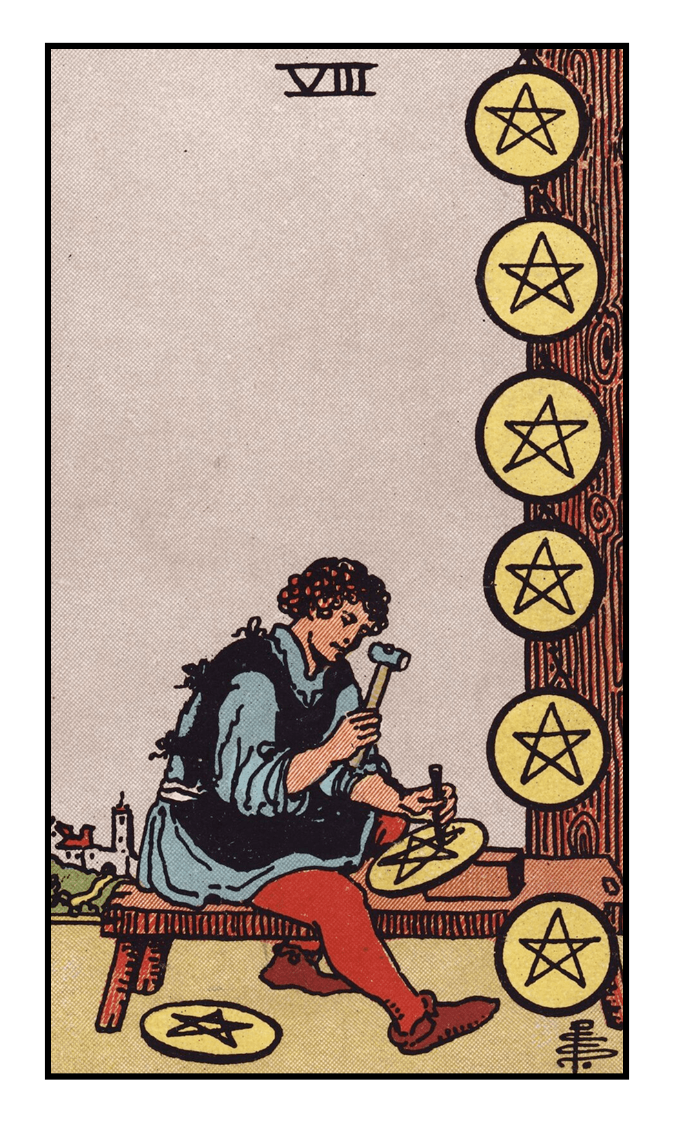 Eight of Pentacles