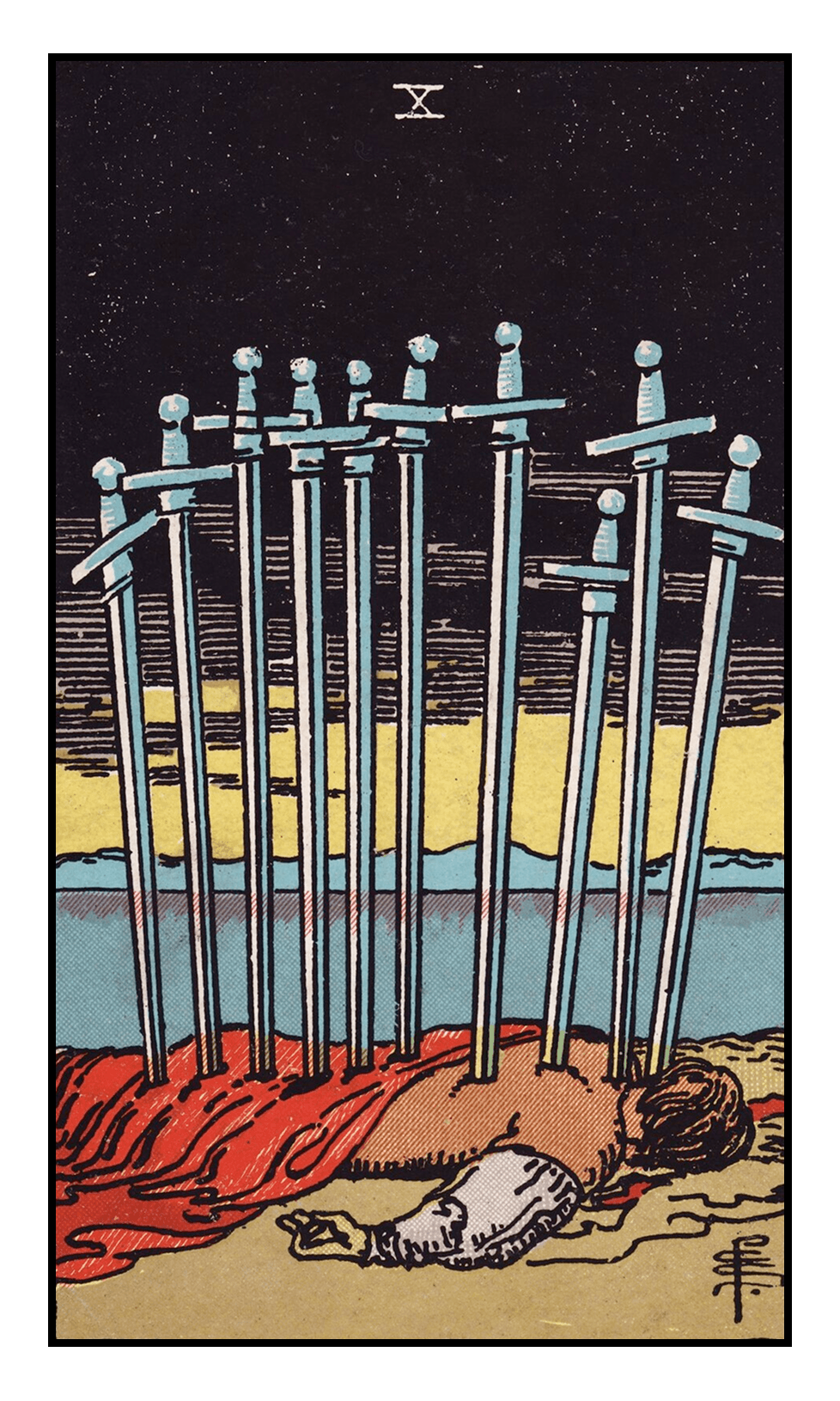 Ten of Swords